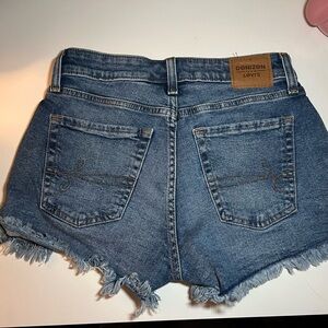 DENIZEN from Levi's denim high rise shorts